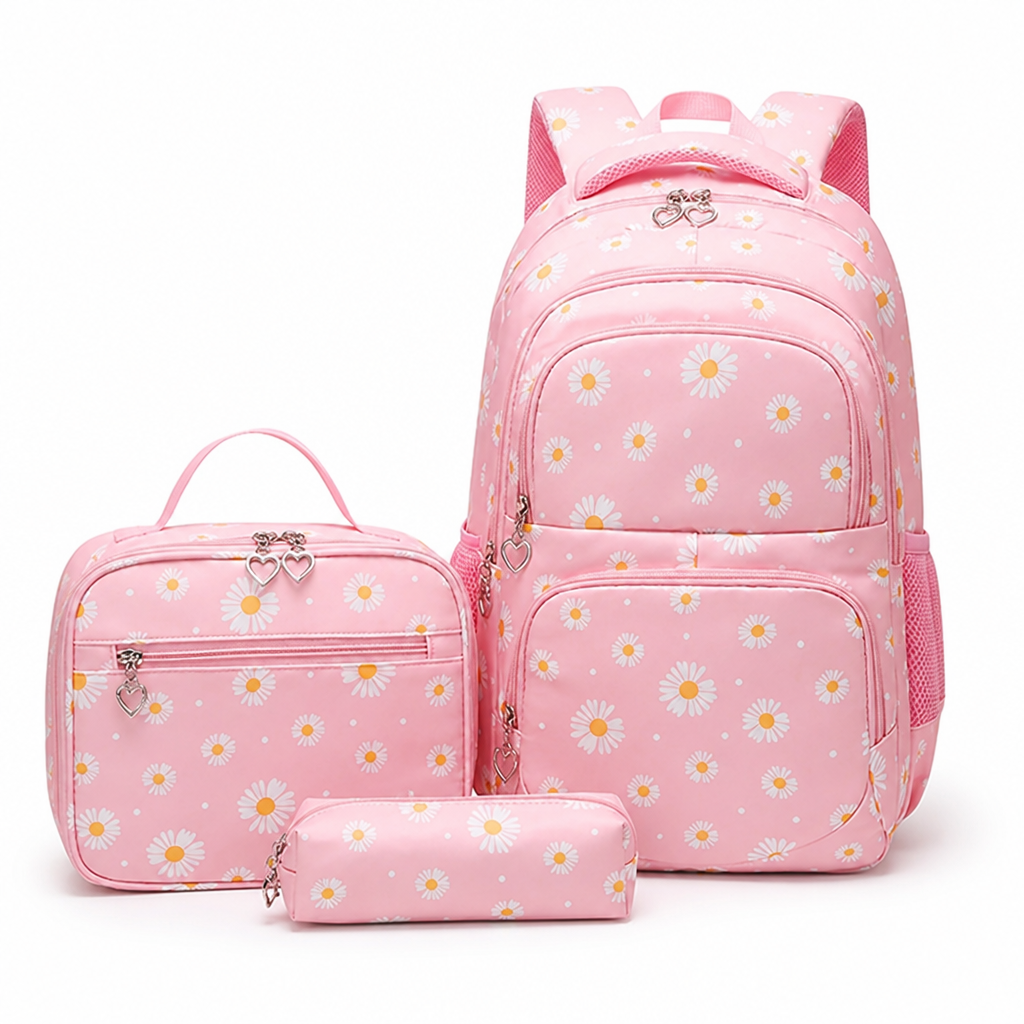 Sac à dos Daisy léger et grande capacité (ensemble de 3)