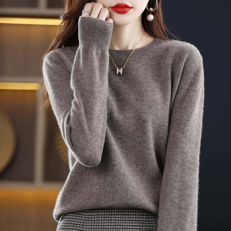 Pull en Tricot Pur