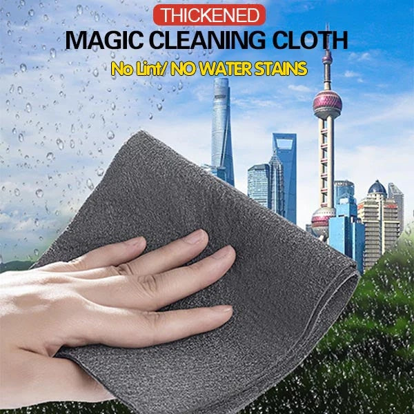 Chiffon en Microfibre CrystalSwipe™ — Transformez Instantanément les Surfaces en Brillance Éclatante et Impeccable