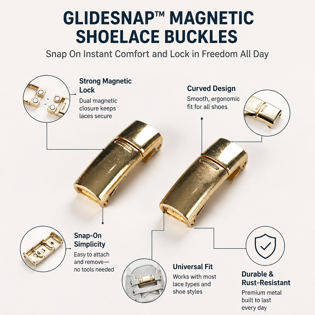 GlideSnap™ — Confort instantané et liberté tout au long de la journée