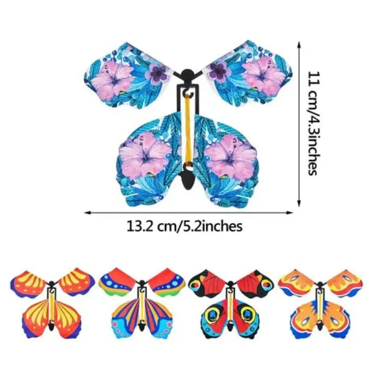 Papillons Volants Enchanteurs – L'Élément de Surprise Idéal pour les Cadeaux & Cartes !