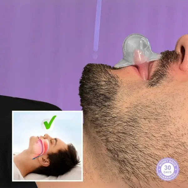 BreathGuard™ — Dormez en silence, réveillez-vous superchargé chaque matin