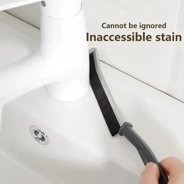 Brosse de nettoyage des joints avec poils durs pour carrelage et salle de bain | Nettoyeur de joints ergonomique pour cuisine et salle de bain | Élimination approfondie de la saleté