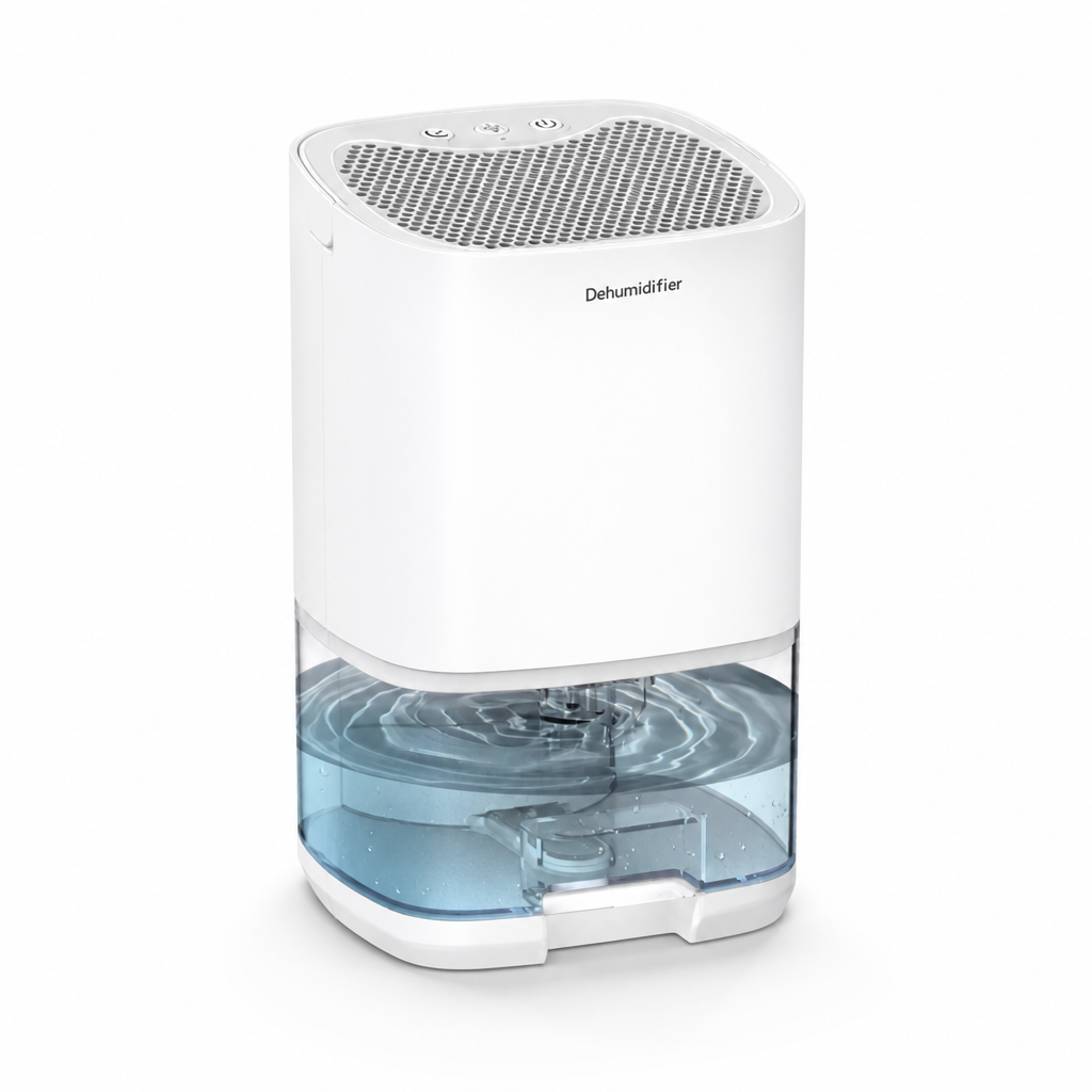 Déshumidificateur et Purificateur d'Air 2-en-1 Silencieux (Arrêt Automatique)