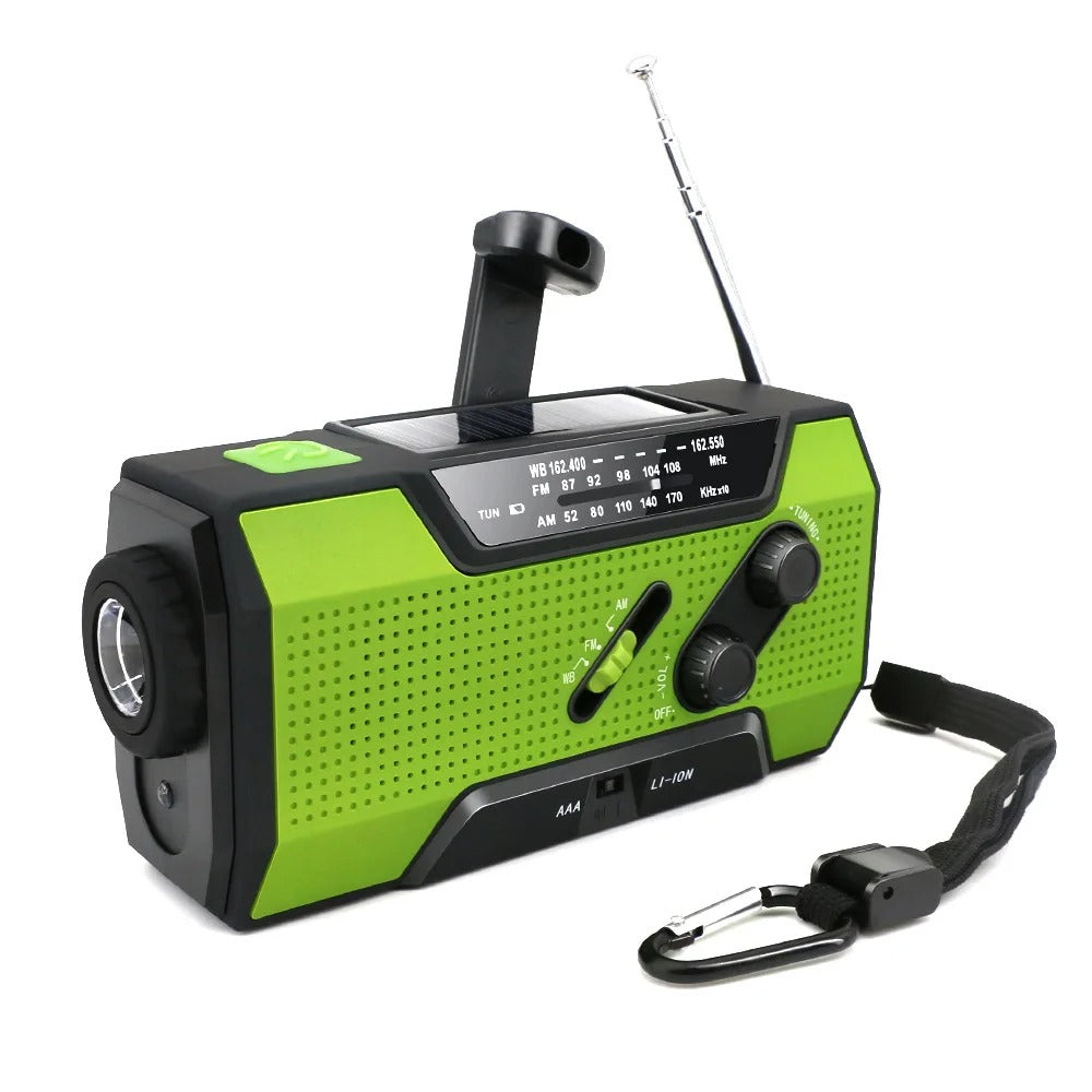 Radio d'urgence tout-en-un LifeLine avec batterie de 4000 mAh