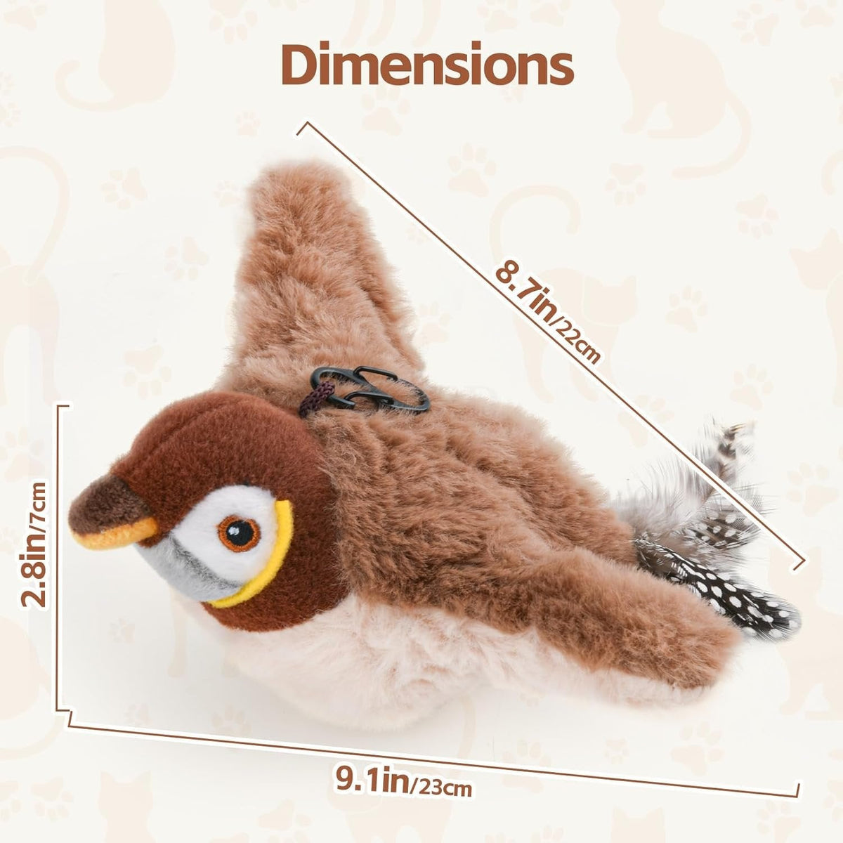 ChirpBuddy – Jouet interactif pour oiseaux pour chats