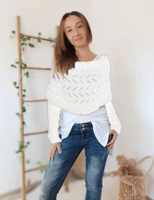 Écharpe Reinhilde™ – Écharpe à manches doubles