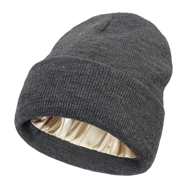 Chapeau d'Hiver Doublé en Soie - Noor
