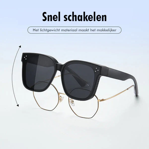Sunvex - Lunettes de soleil - Modèle de surlunette avec protection polarisante UV400