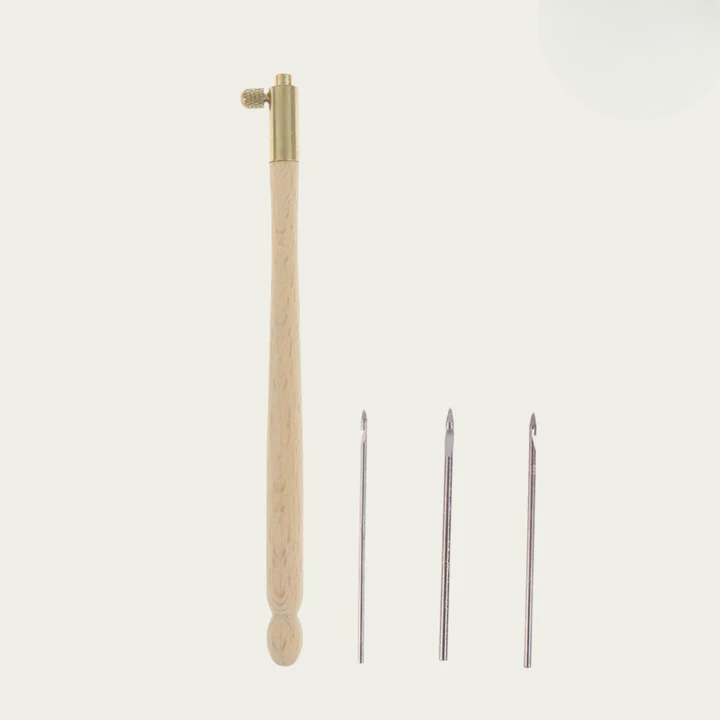 Ensemble de 3 Aiguilles Interchangeables pour Broderie Tambour