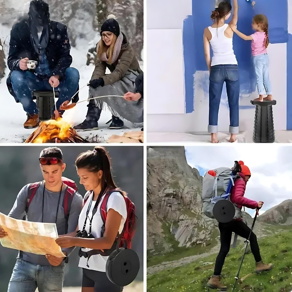GlideRest™ — Votre Trône Léger pour un Confort Instantané Partout