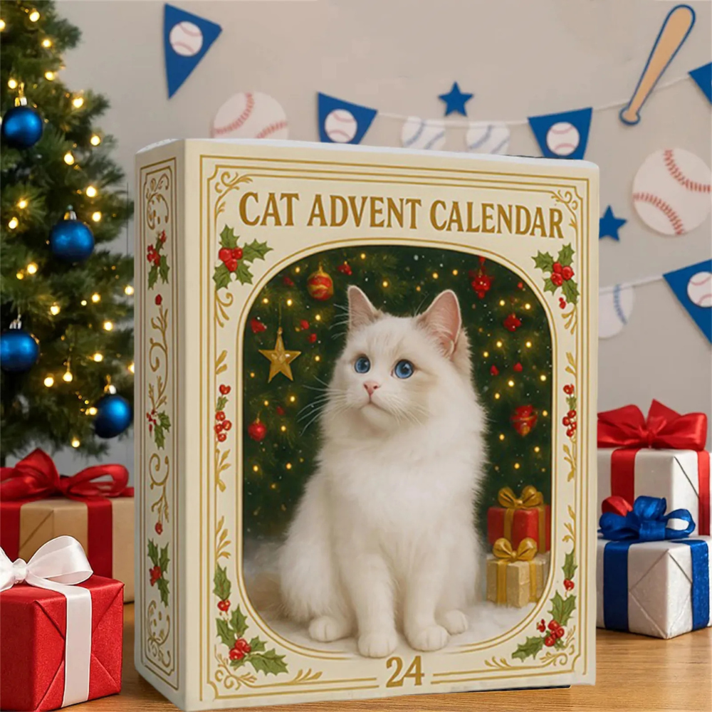 MeowMas | Compte à Rebours de Noël pour Chats Apportez de la Joie et l'Esprit de Noël dans Votre Maison