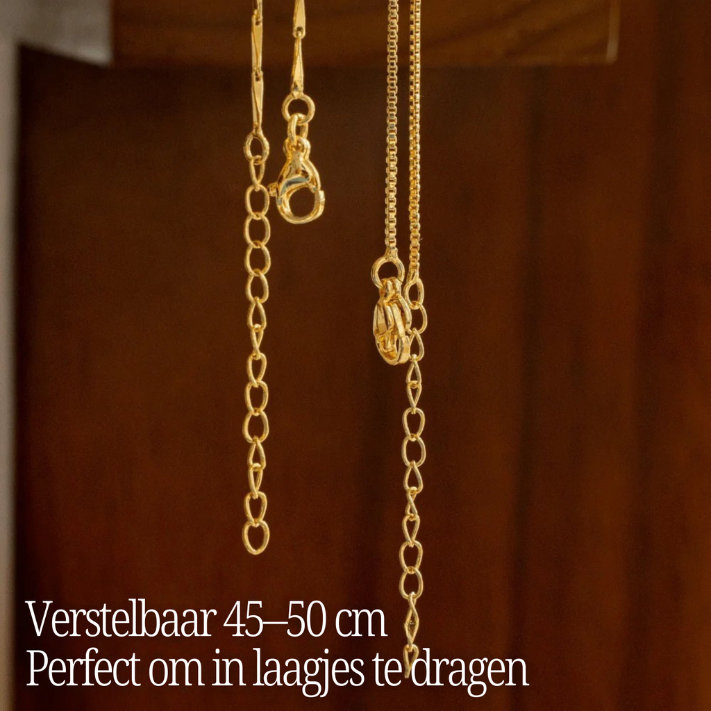 Collier GemLetter - Pendentif Initial avec Finition Luxe