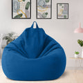 MYHOME® - Housse de Pouf en Lin - Ergonomique, Élégant et Confortable