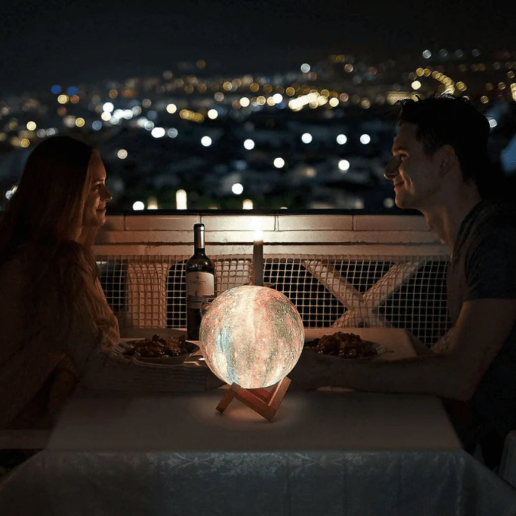 Lampe de nuit avec ciel étoilé et contrôle tactile - Orion