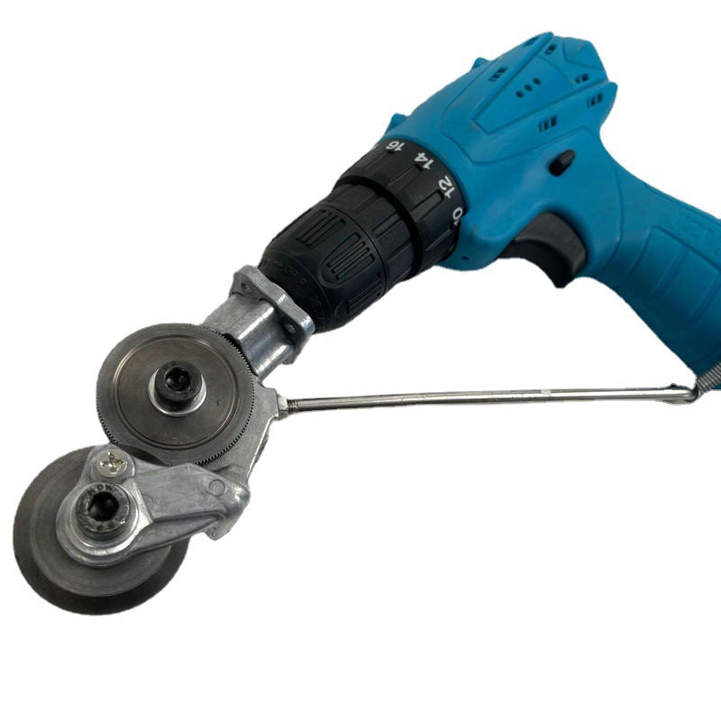DrillShear – Accessoire de coupe de métal pour perceuse électrique
