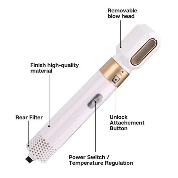 StyleFusion™ | Dernier Styler Professionnel 5-en-1 ✨ Aujourd'hui seulement : 50% de réduction ! ✨