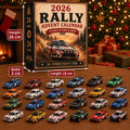 🏎️ Calendrier de l'Avent Rallye de Noël 2026 – 24 jours de vitesse et de suspense, 24 voitures de rallye à collectionner (modèles 2D)
