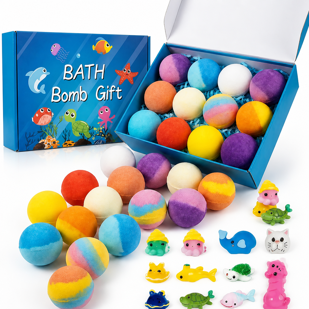 Bubblenza™ — 6pcs Transformez le temps de bain en une évasion magique qui rafraîchit votre peau et suscite une joie pure