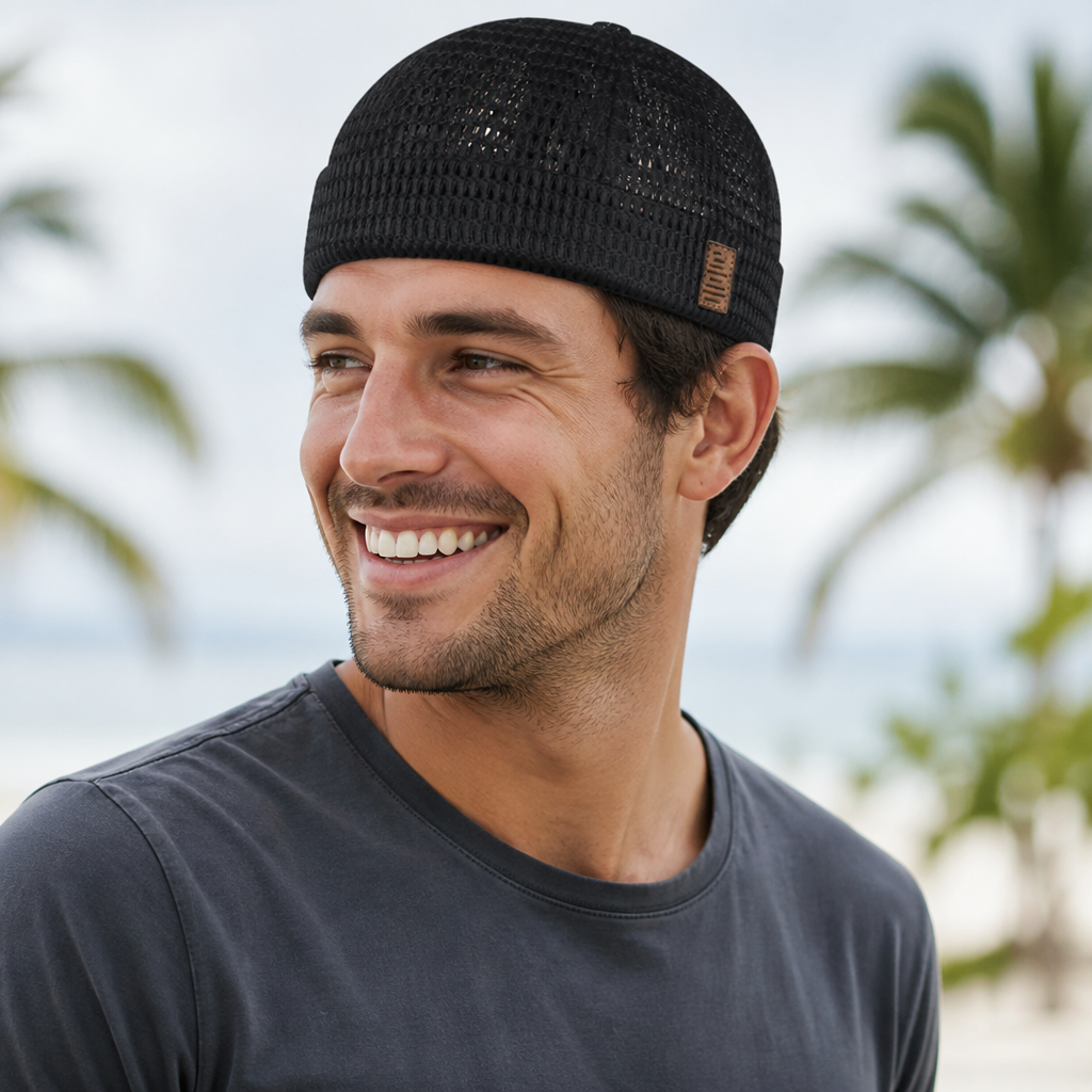 BreezeFlex™ Casquette sans Visière en Maille Respirante — Ressentez Instantanément Plus de Fraîcheur, de Légèreté, et Soyez Prêt à Profiter de Chaque Instant