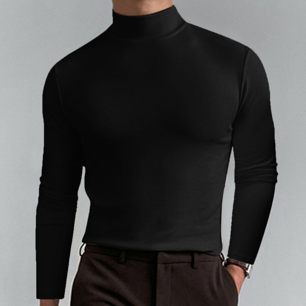 Marsilio™ – Col Roulé Sculptant Ajusté pour Hommes