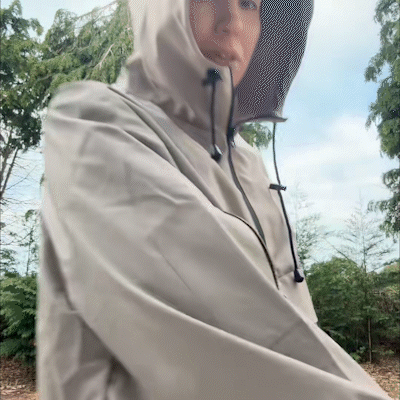 Veste de Pluie Femme Imperméable avec Capuche – Respirante et Légère