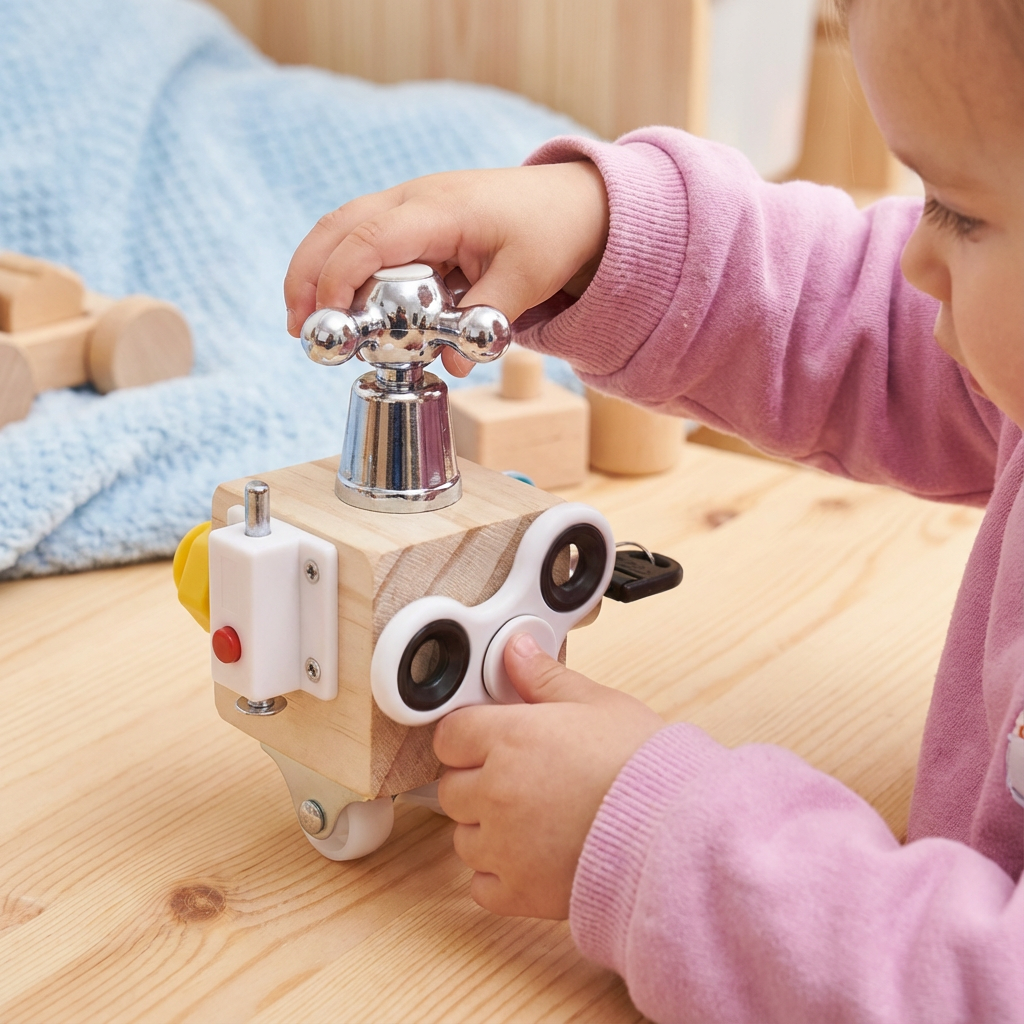 Cube Montessori de Jeu et d'Apprentissage