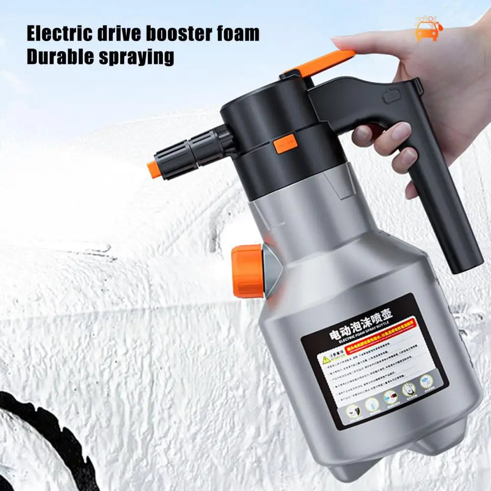 Bouteille de Spray Mousse avec Fonctionnement Électrique – Application Fluide