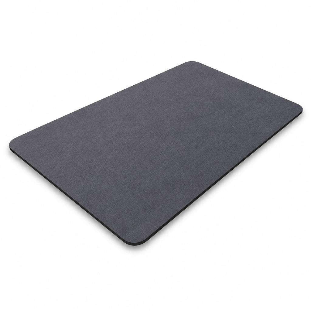 Tapis de Bain en Diatomite Ultra-Absorbant et à Séchage Rapide (Base Antidérapante)