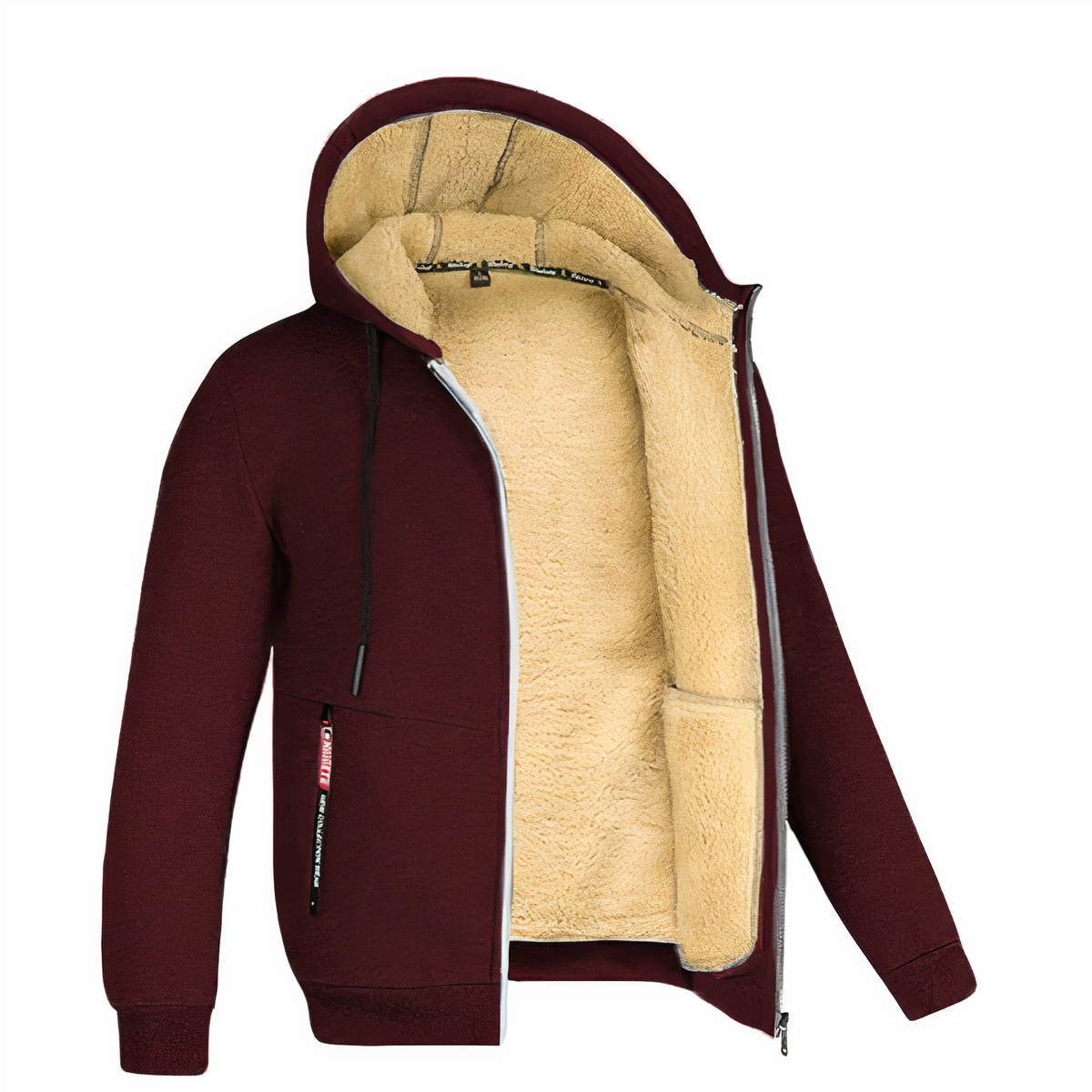 Veste d'Hiver Doublée en Fleece