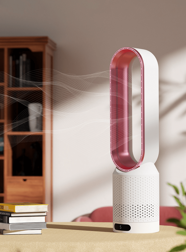 AEROBREEZE – Refroidisseur d'air 3-en-1 pour un air intérieur sain et un rafraîchissement agréable