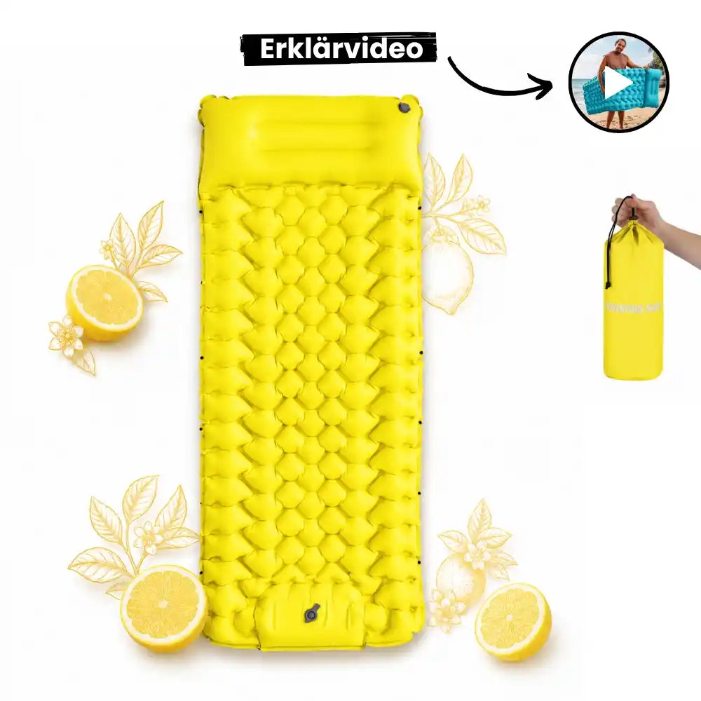 Matelas de sol ultraléger et compact - parfait pour les déplacements