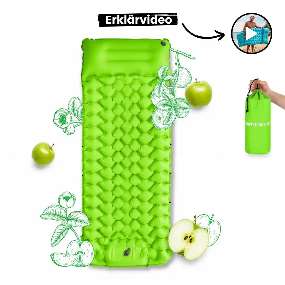 Matelas de sol ultraléger et compact - parfait pour les déplacements