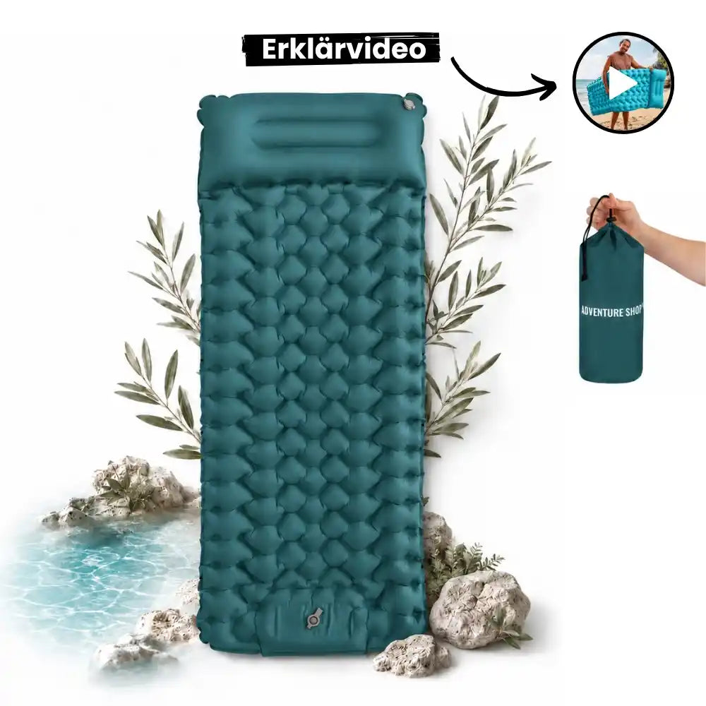 Matelas de sol ultraléger et compact - parfait pour les déplacements