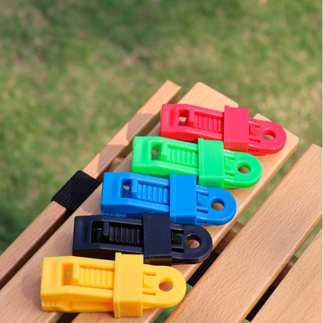 TentClips : Clips de Verrouillage Réglables pour Tente et Toile d'Ombre