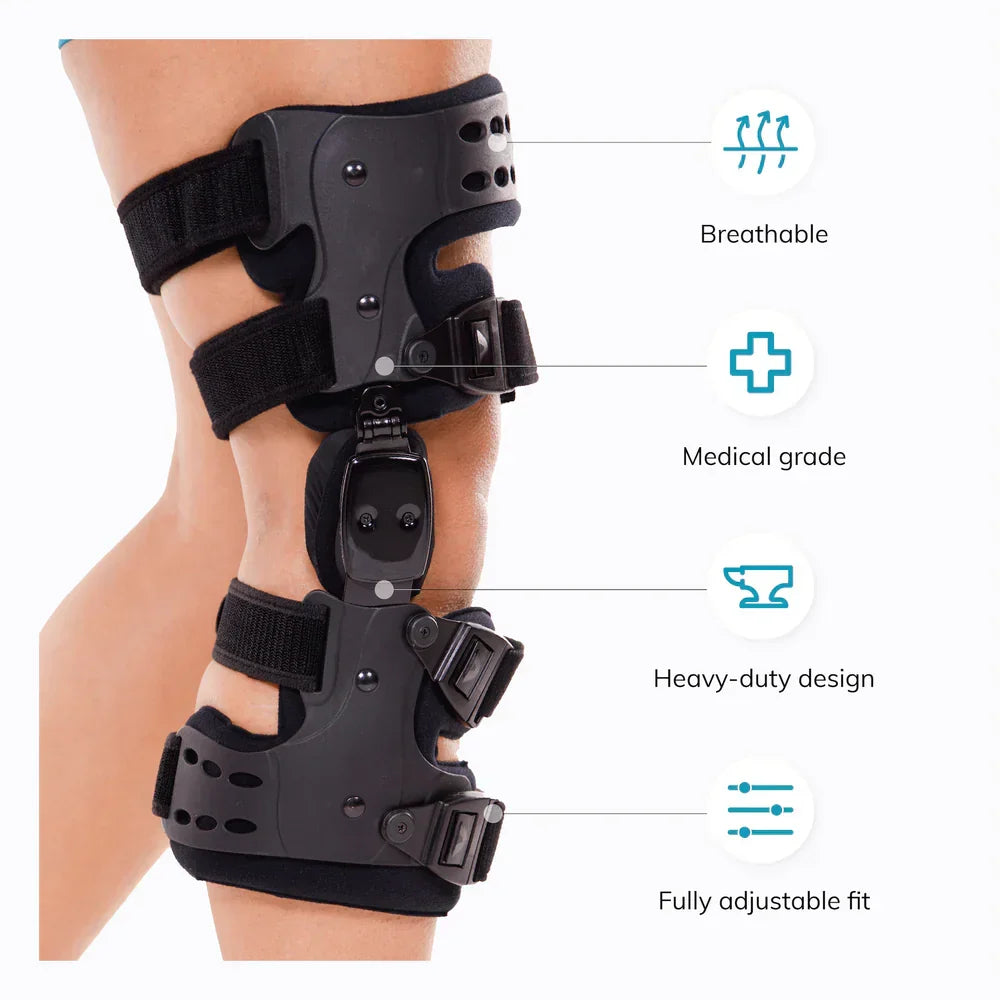 Attelle de Genou Polyvalente pour une Stabilité Améliorée des Articulations