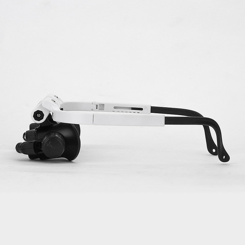 Loupe Professionnelle pour Bijoutiers – Loupe LED avec Lentilles 8x, 15x, 23x