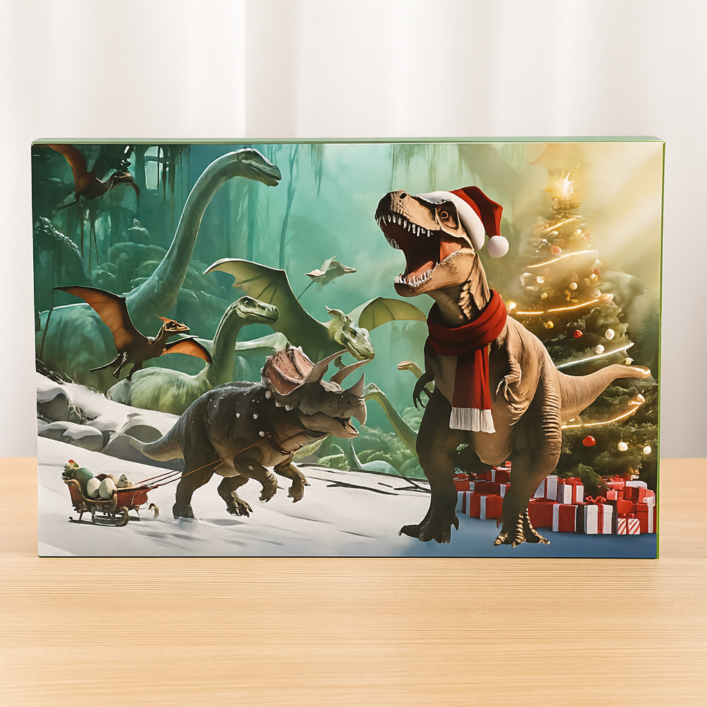 Calendrier de l'Avent Dinosaure – 24 Figurines de Dinosaure pour Enfants