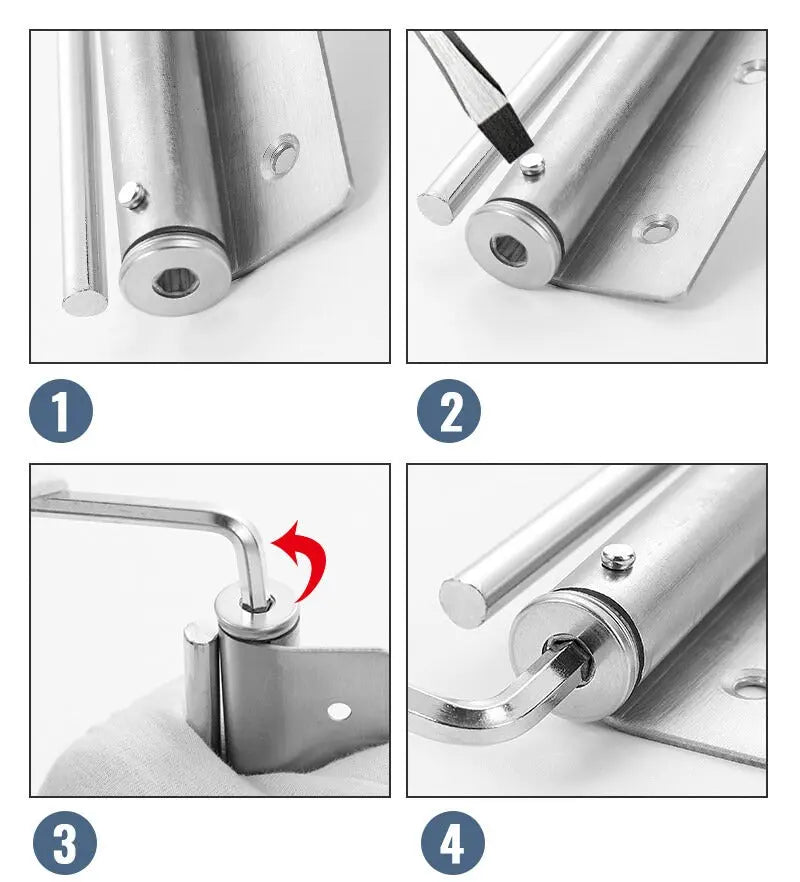Ferme-porte Automatique Silencieux et Sécurisé – Fermeture Douce et Uniforme