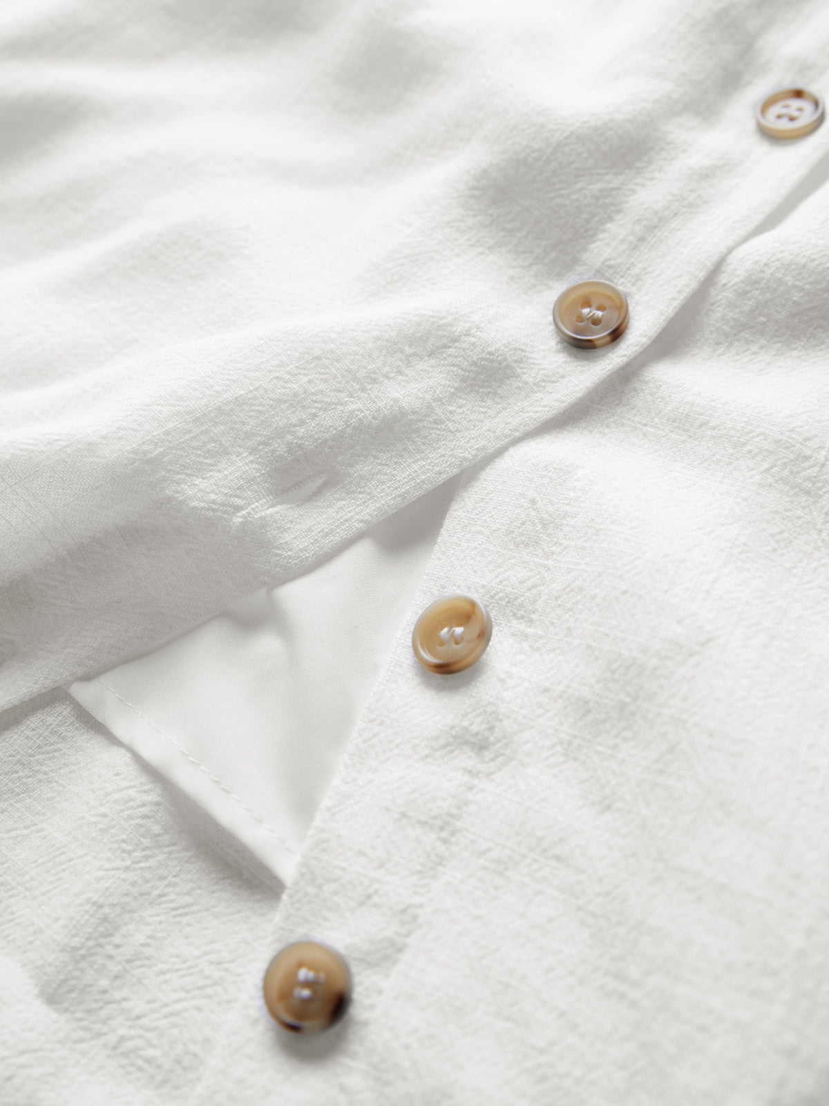 Robe Mini Unie en Lin Darling