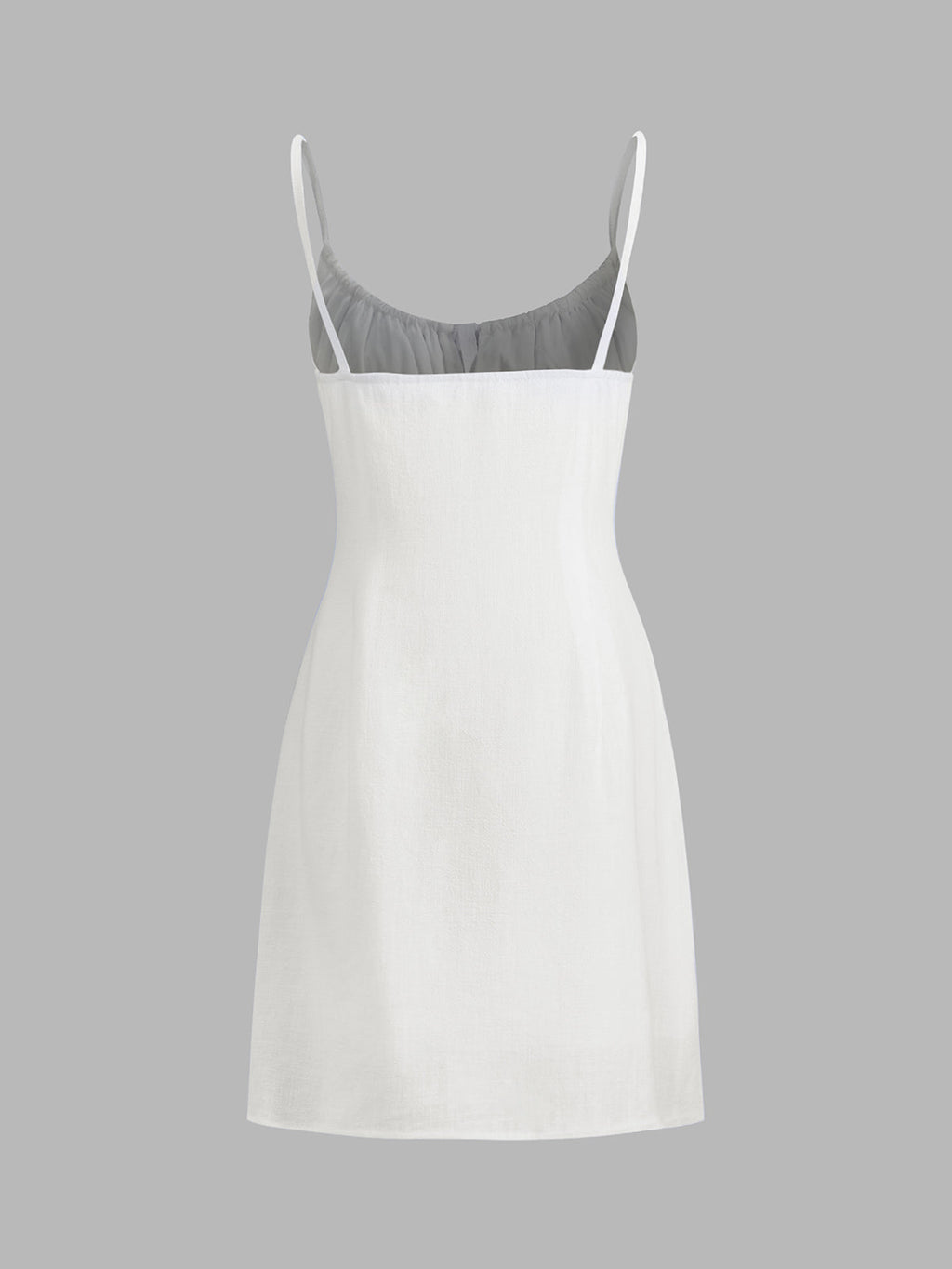 Robe Mini Unie en Lin Darling
