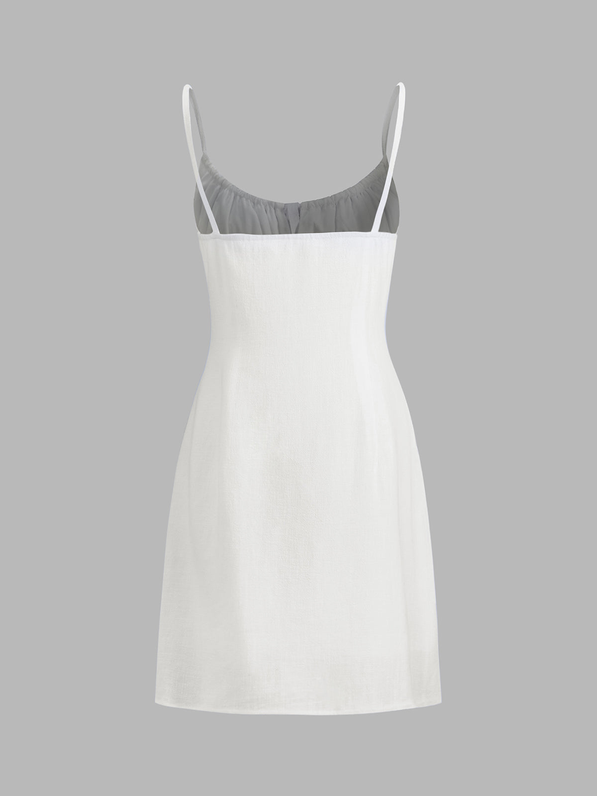 Robe Mini Unie en Lin Darling