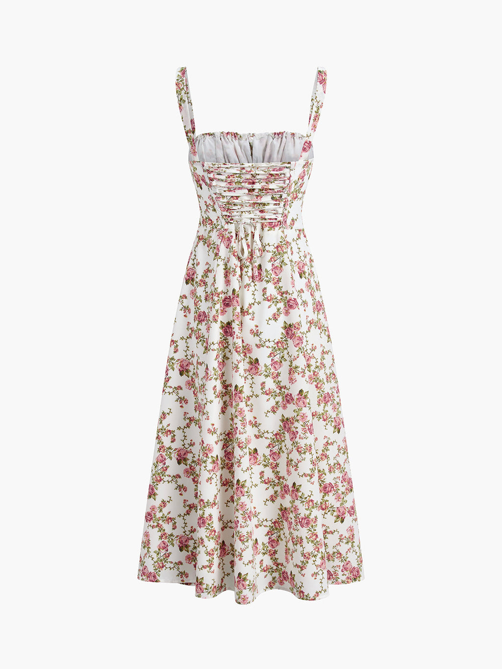 Robe Midi Fleurie Rosebud