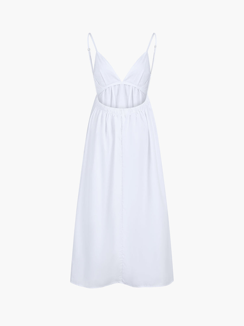 Robe Longue à Dos Ouvert Cowgirl Côtière