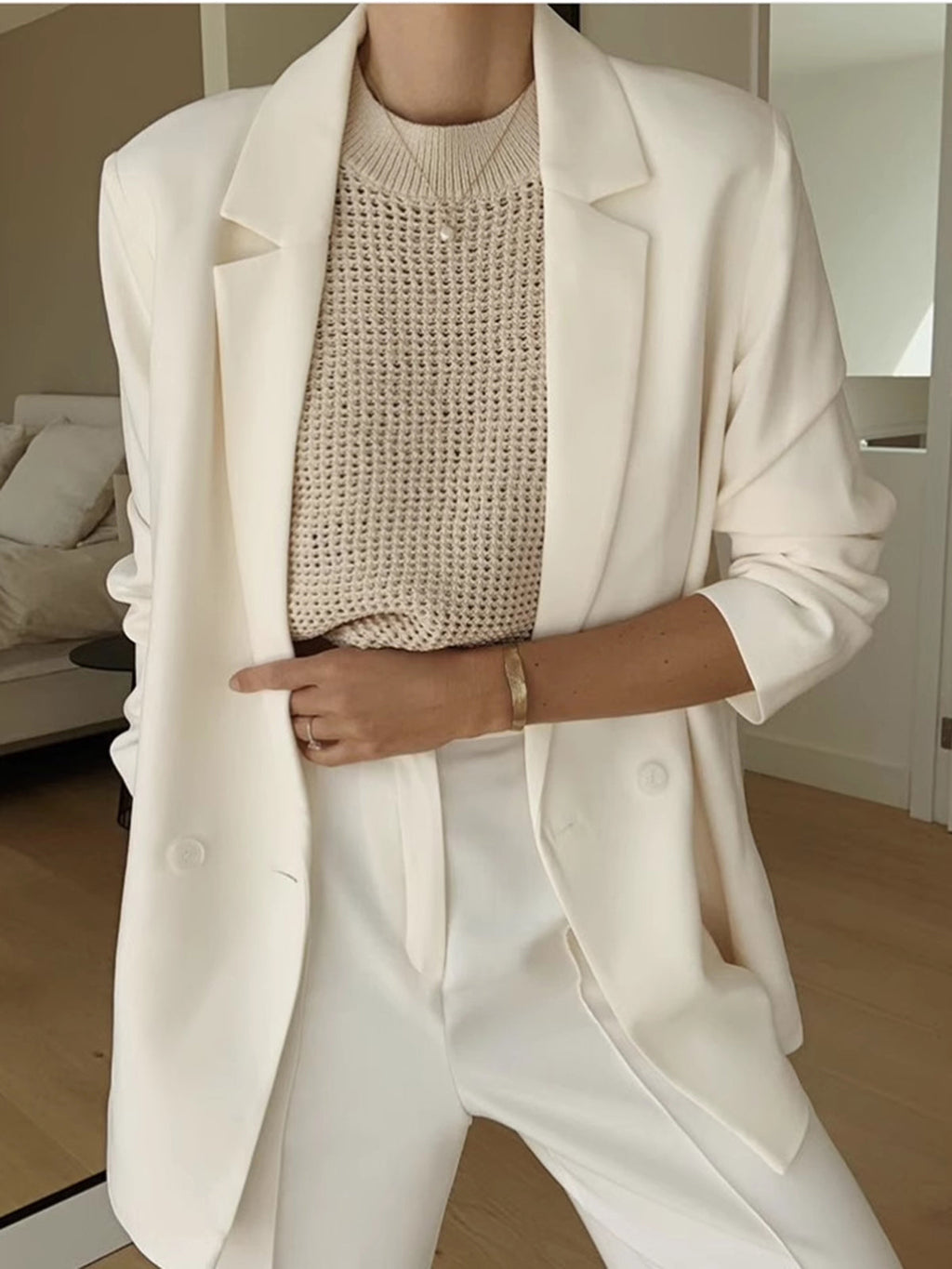 Débardeur en Tricot Uni