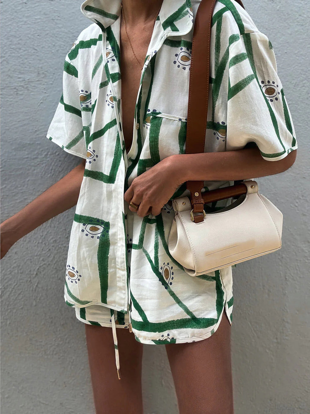 Ensemble de Shorts à Cordon