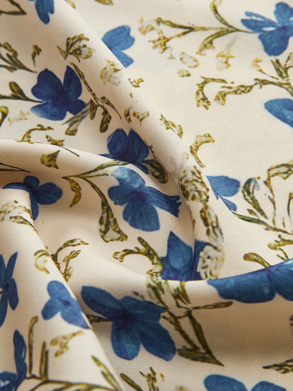 Robe Longue à Ourlet Irregulier Imprimé Floral
