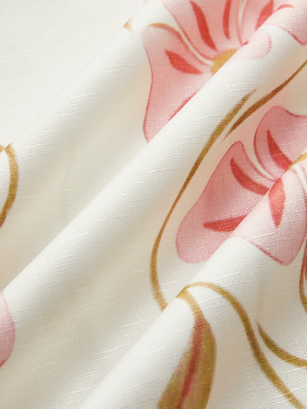 Robe courte sans manches à imprimé romantique