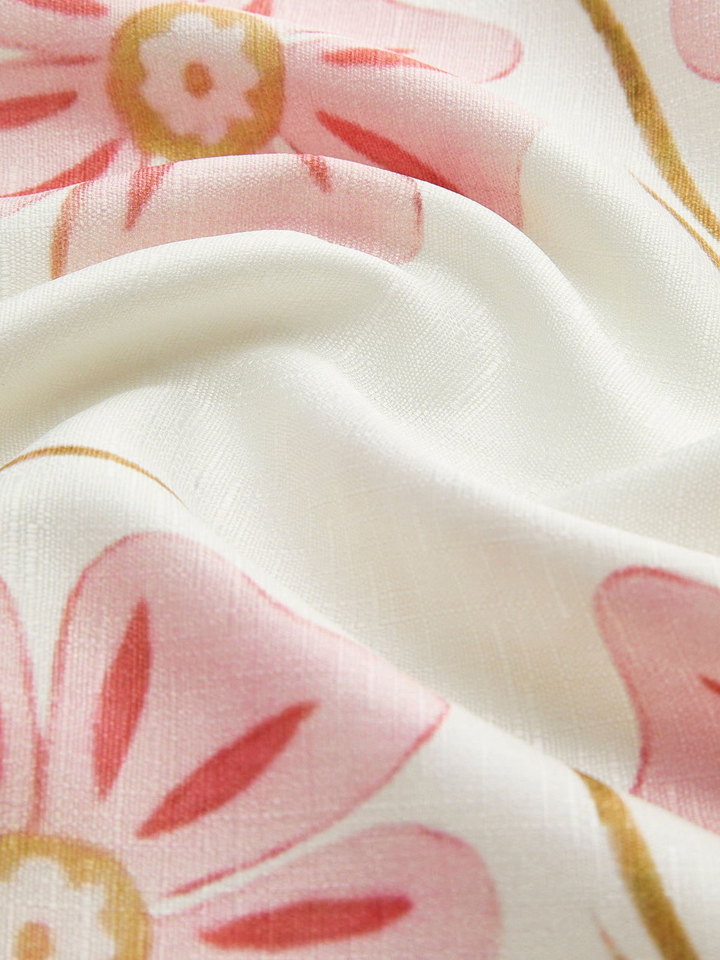 Robe courte sans manches à imprimé romantique