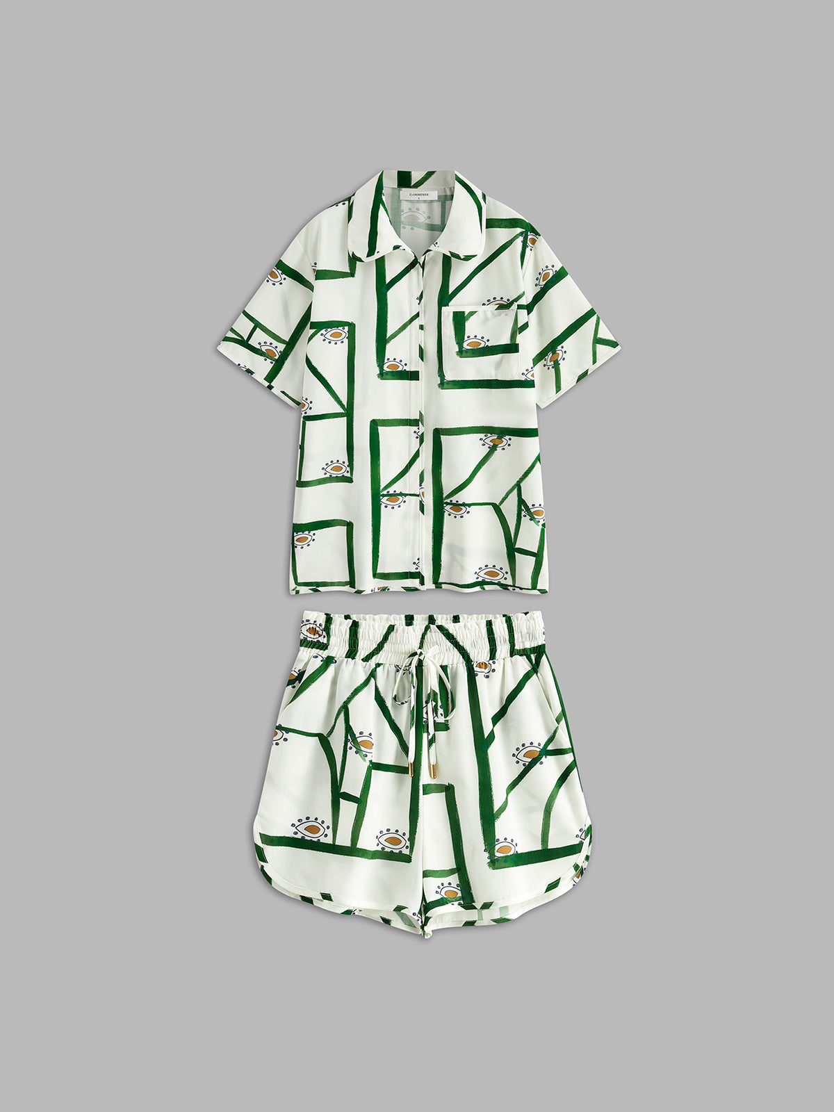 Ensemble de Shorts à Cordon